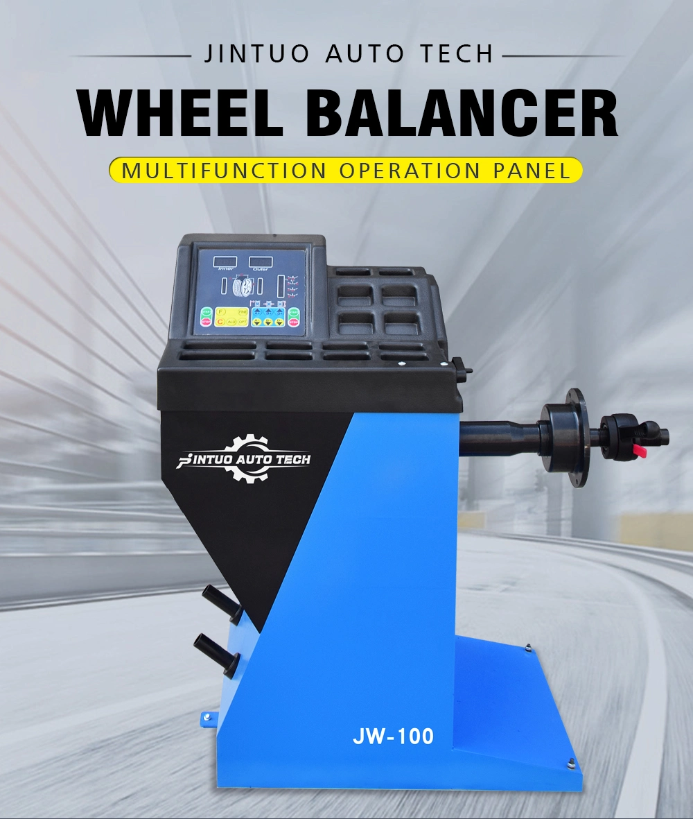 Jintuo Tire Changer Wheel Balancer Four Post Lift 3D Wheel Aligner Machine Equipment Combo