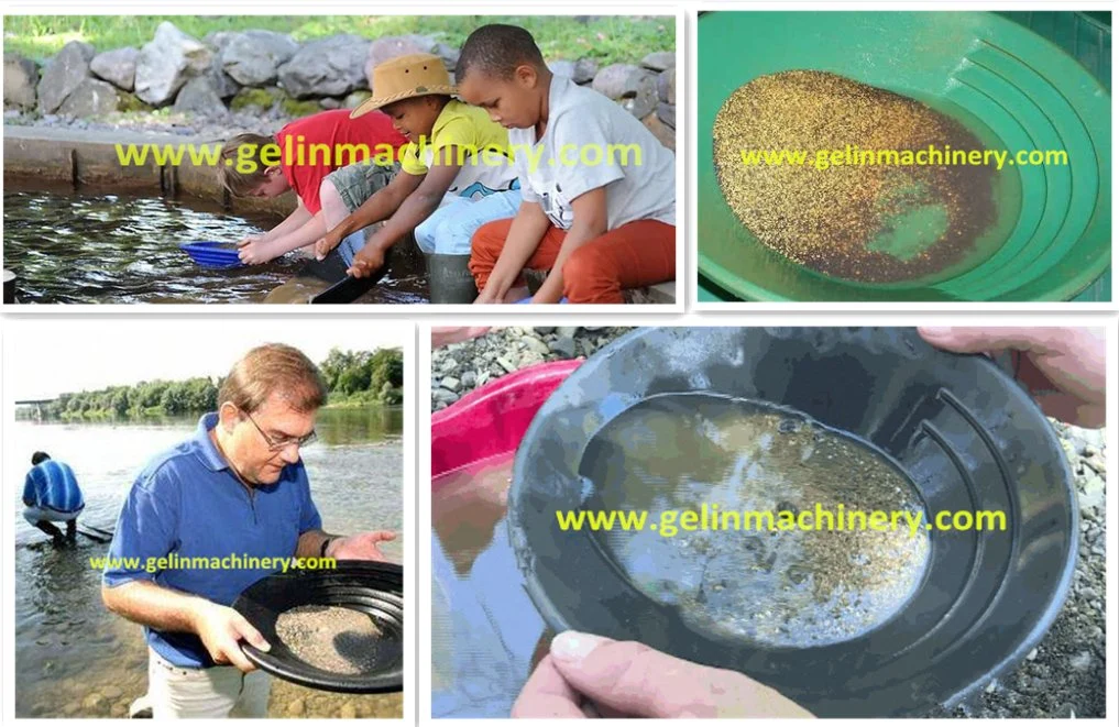 Hot Sale Quality Salted Pan Metal Recovery Washing Gold Panning Kits